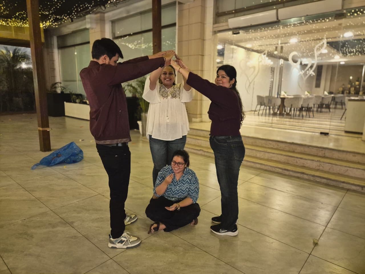 A corporate offsite planned by TRIPPLANNERS