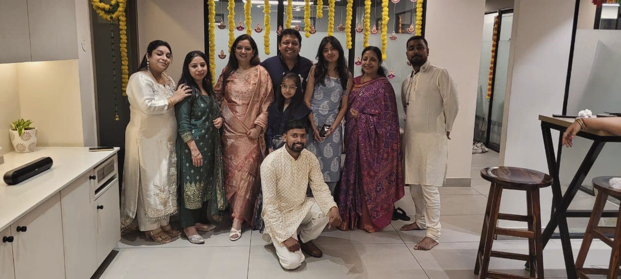The TRIPPLANNERS team dressed for a festival at the office