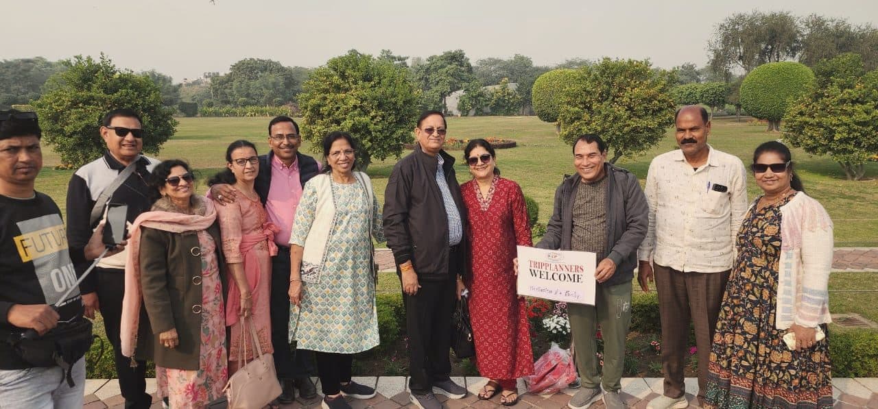 Travellers on a trip planned by TRIPPLANNERS