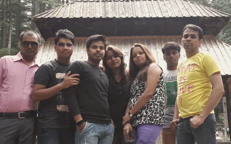 The team in Manali