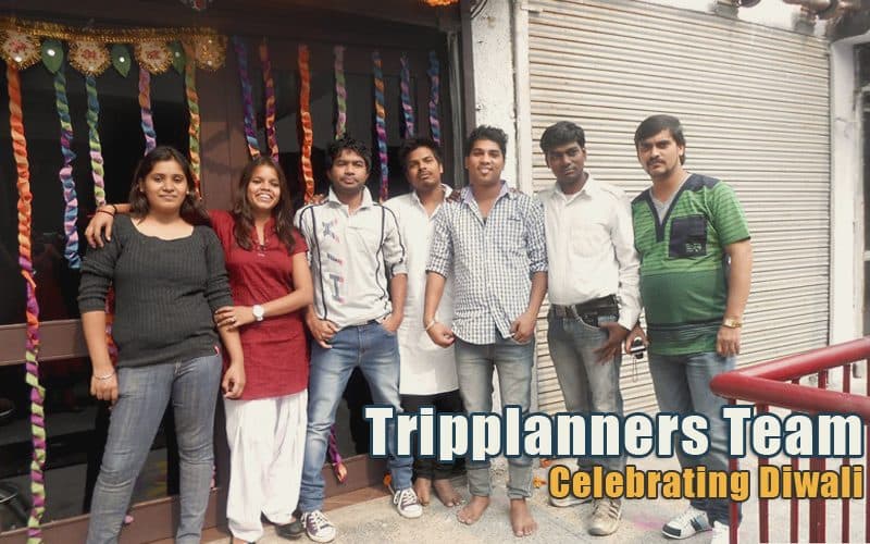Diwali celebrations with the team