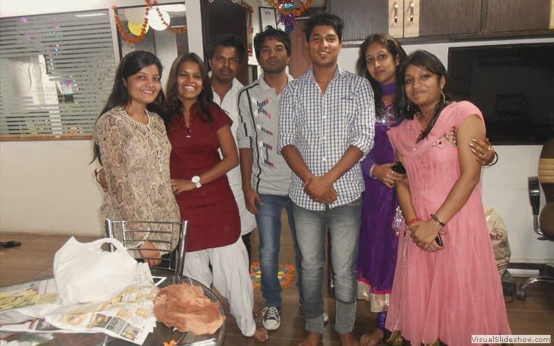The early team at the office